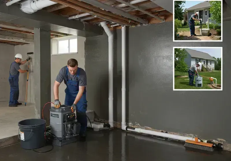 Basement Waterproofing and Flood Prevention process in River Grove, IL